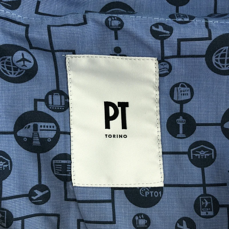 PT TORINO / ピーティートリノ | EVO FIT ウール混 ストレッチ タックスラックス | 46 | メンズ