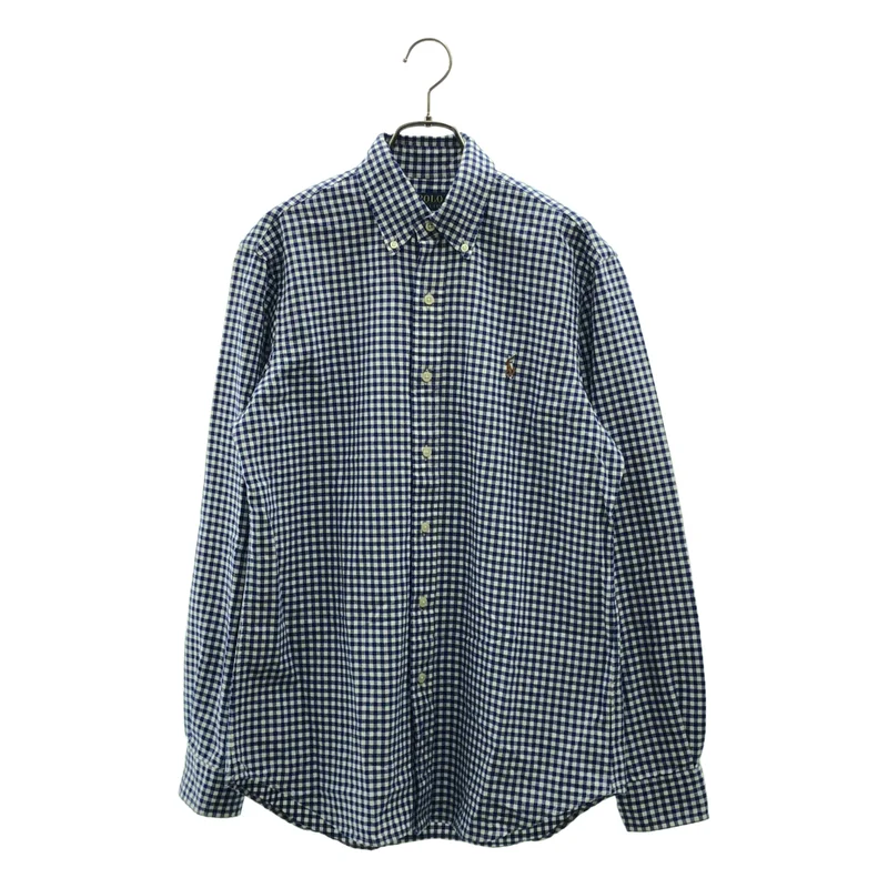 POLO RALPH LAUREN / ポロラルフローレン | チェック ワンポイントポニー シャツ | S | メンズ