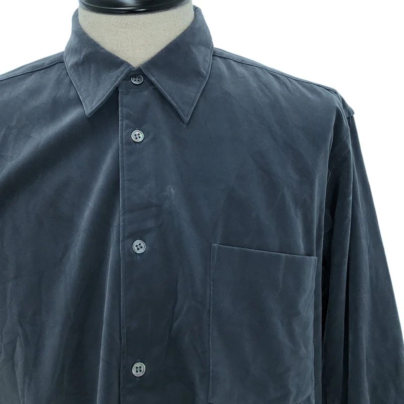 COMME des GARCONS SHIRT / コムデギャルソンシャツ | 1990s | コットン ナイロン 起毛 レギュラーカラーシャツ | M | メンズ
