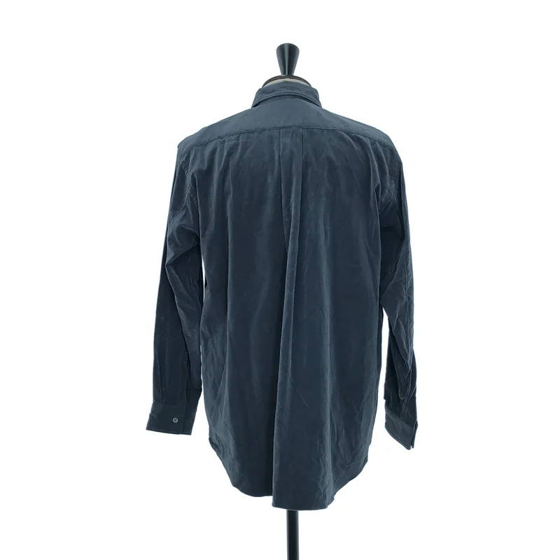 COMME des GARCONS SHIRT / コムデギャルソンシャツ | 1990s | コットン ナイロン 起毛 レギュラーカラーシャツ | M | メンズ