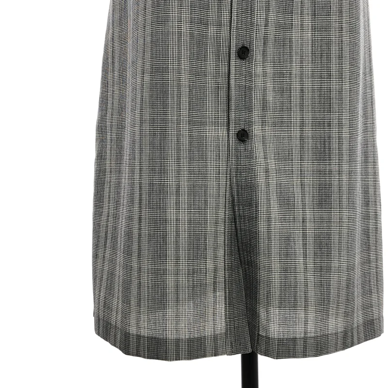 AURALEE / オーラリー | SUMMER WOOL GLEN CHECK ONE-PIECE ワンピース | 0 | レディース