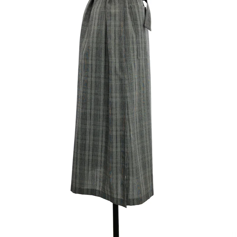 AURALEE / オーラリー | SUMMER WOOL GLEN CHECK ONE-PIECE ワンピース | 0 | レディース