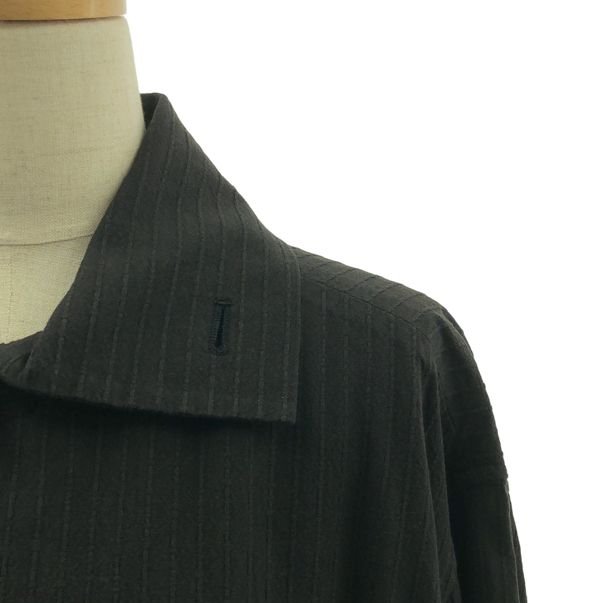 【美品】  ISSEY MIYAKE PERMANENTE / イッセイミヤケペルマネンテ | 2004AW | オーバーシルエット シングルコート / 裏地付き | M | ブラック | メンズ 美品】 ISSEY MIYAKE PERMANENTE / イッセイミヤケペルマネンテ