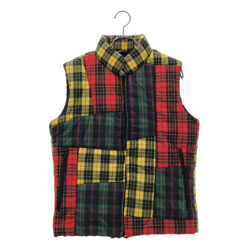 COMME des GARCONS SHIRT / コムデギャルソンシャツ | タータンチェック 中綿ベスト | XS | メンズ