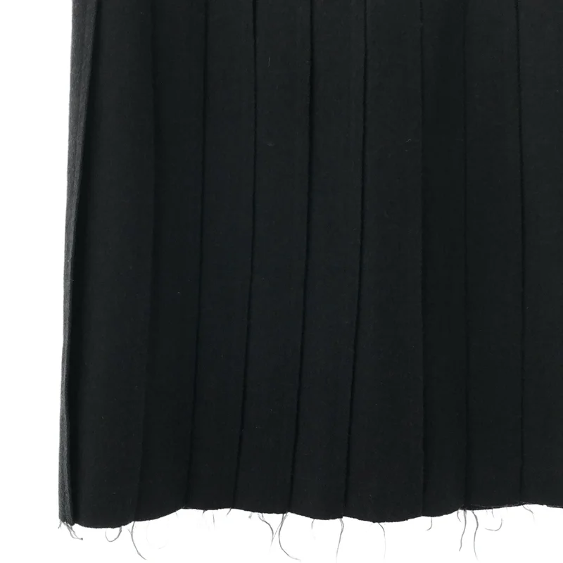 tricot COMME des GARCONS / トリココムデギャルソン | 2004AW | ジップ ウール プリーツ スカート TN-S036 | S | レディース