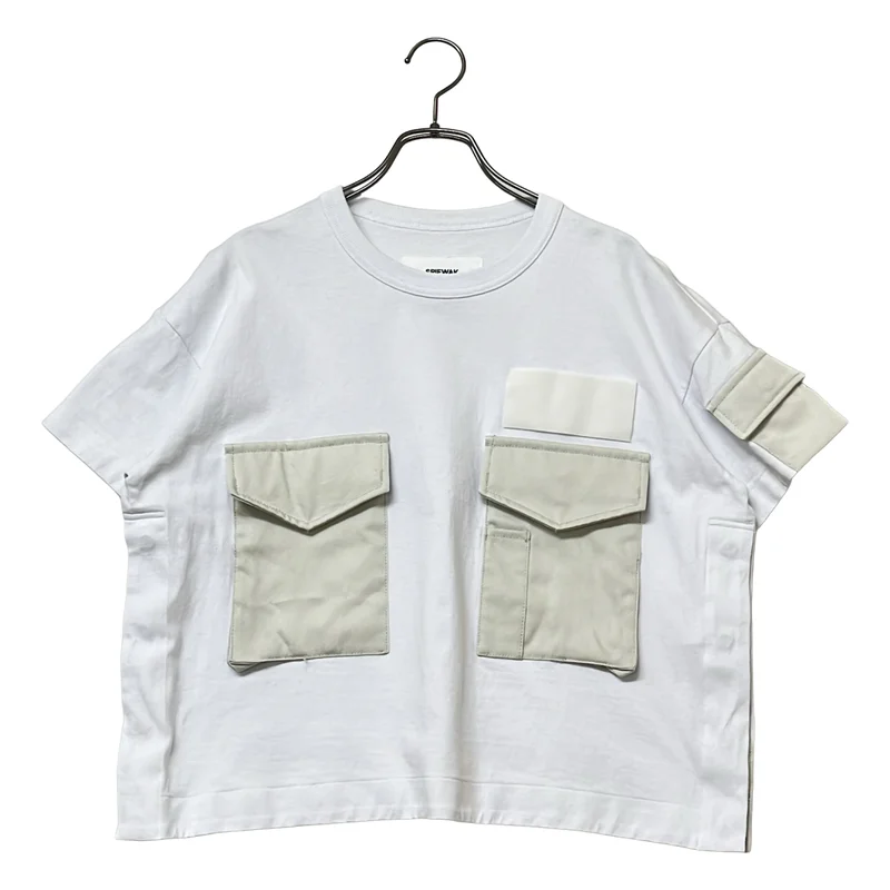 sacai / サカイ | × SPIEWAK Cotton Jersey tee ポケット カットソー | 2 | レディース