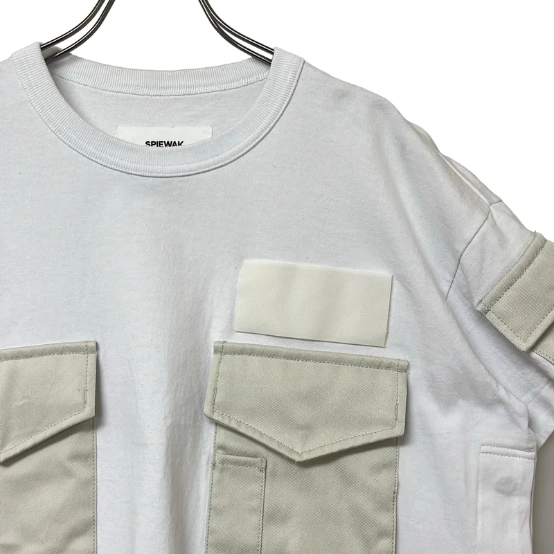 sacai / サカイ | × SPIEWAK Cotton Jersey tee ポケット カットソー | 2 | レディース
