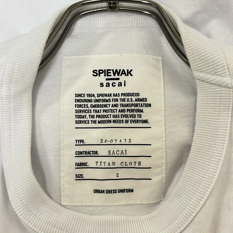 sacai / サカイ | × SPIEWAK Cotton Jersey tee ポケット カットソー | 2 | レディース