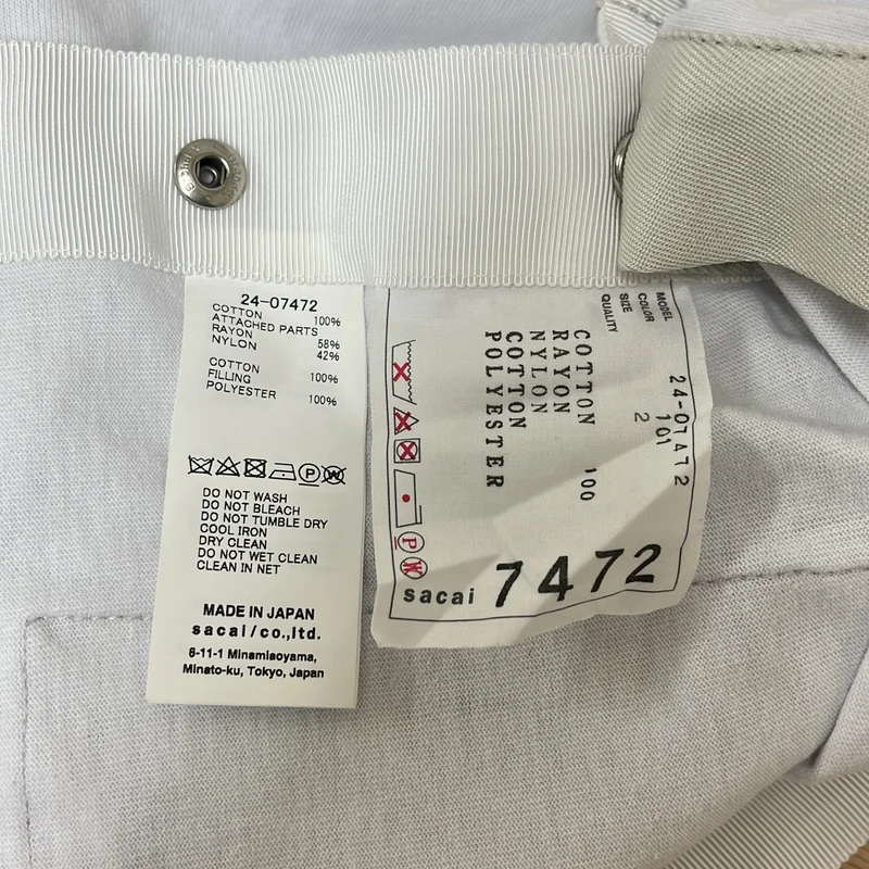 sacai / サカイ | × SPIEWAK Cotton Jersey tee ポケット カットソー | 2 | レディース