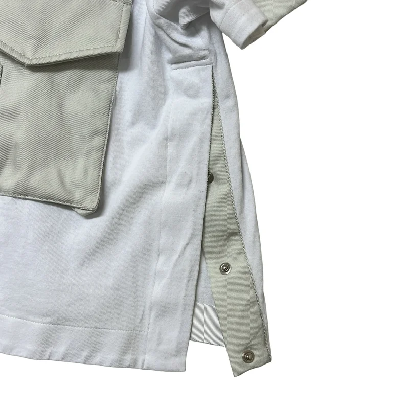 sacai / サカイ | × SPIEWAK Cotton Jersey tee ポケット カットソー | 2 | レディース