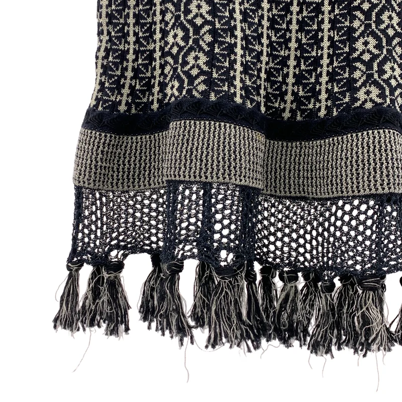 Mame Kurogouchi / マメクロゴウチ | 2020SS | Rib Jacquard Pedicel Knit Tops / リブジャガードニットトップス | 1 | レディース