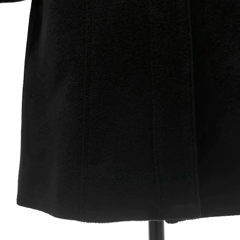 Burberry / バーバリー | ラビットファー ウール カシミヤ ロングコート | 38 | レディース