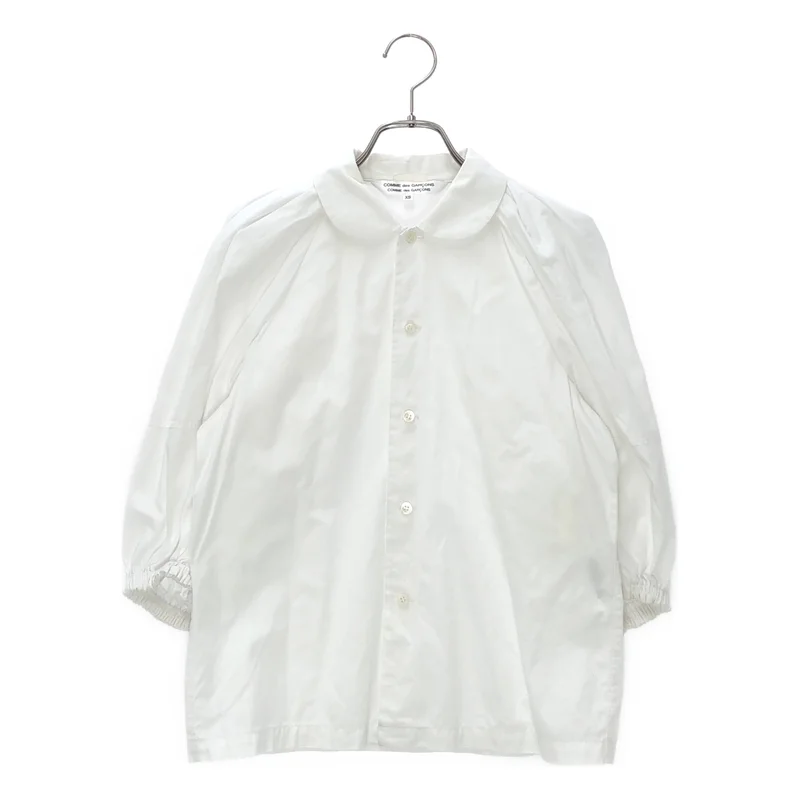 COMME des GARCONS COMME des GARCONS / コムコム | 2020AW | パフスリーブ ラウンドカラーシャツ | XS | レディース