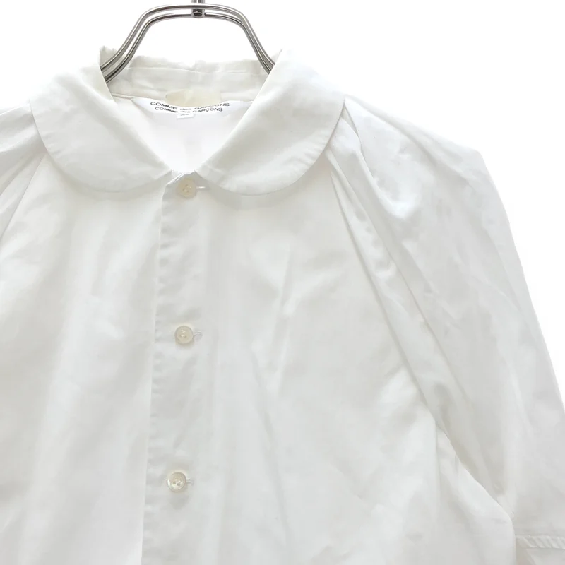 COMME des GARCONS COMME des GARCONS / コムコム | 2020AW | パフスリーブ ラウンドカラーシャツ | XS | レディース