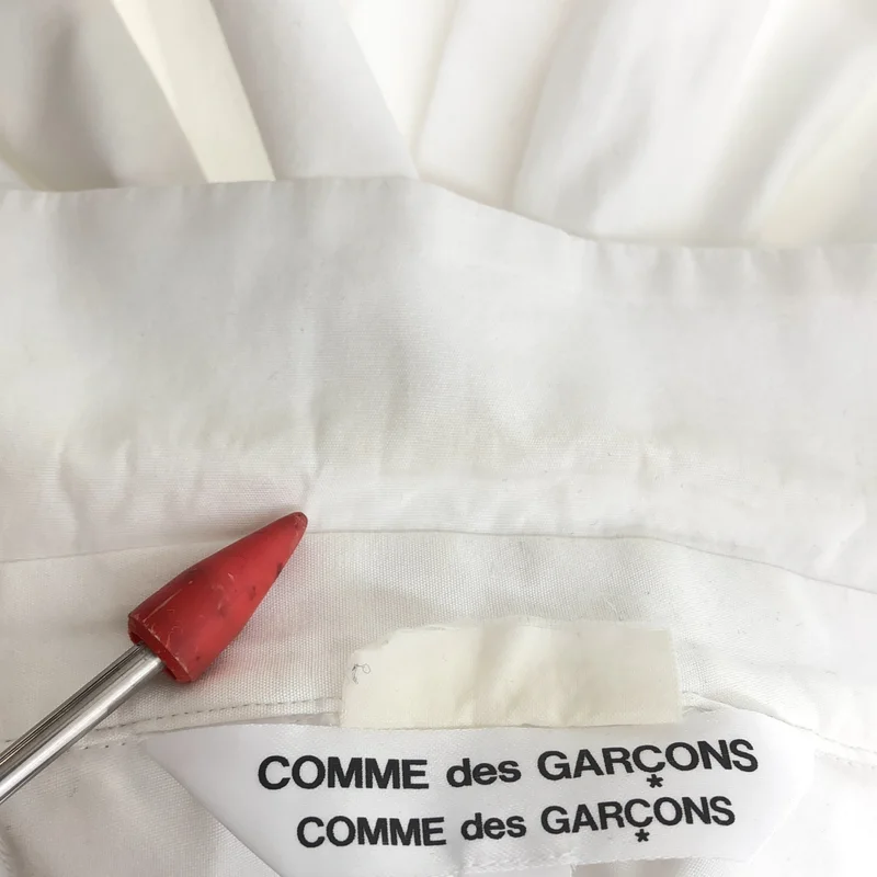 COMME des GARCONS COMME des GARCONS / コムコム | 2020AW | パフスリーブ ラウンドカラーシャツ | XS | レディース