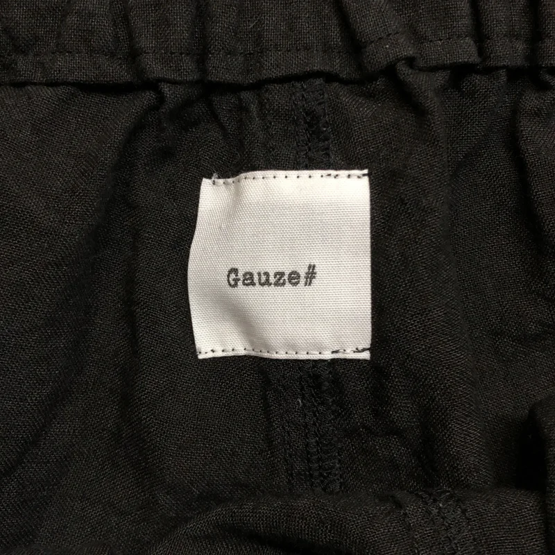 Gauze# / ガーゼ | リネン イージーパンツ | F | レディース