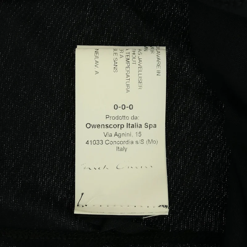 Rick Owens / リックオウエンス | 2018SS | ストライプ アシンメトリー レイヤードワンピース | 40 | レディース