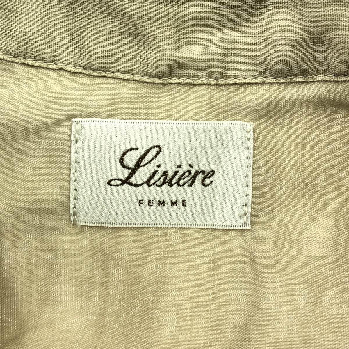 19SS L'Appartement Lisiere RAMIE シャツ 19SS L'Appartement Lisiere RAMIE シャツ
