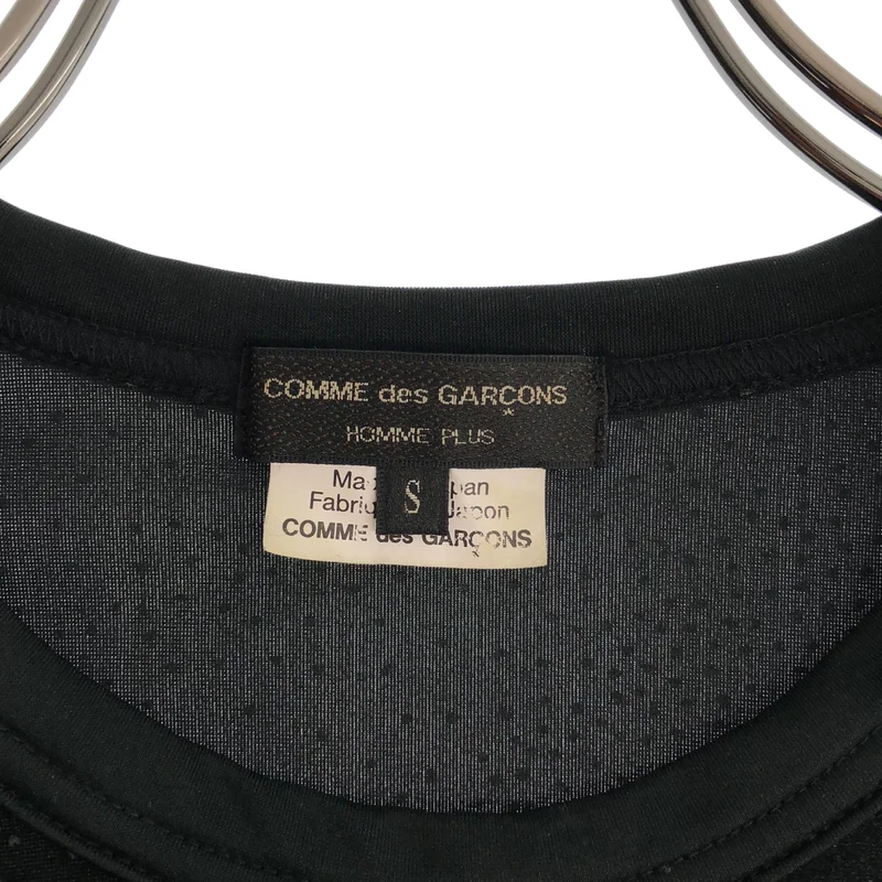 COMME des GARCONS HOMME PLUS / コムデギャルソンオムプリュス | 2019AW | プリント加工 カットオフ カットソー | S | メンズ