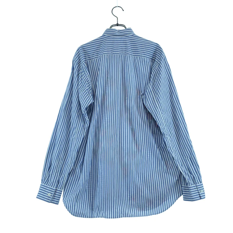 COMME des GARCONS SHIRT / コムデギャルソンシャツ | 2023SS | × Brett Westfall / ボーダー ストロベリープリント パッチワークシャツ | M | メンズ