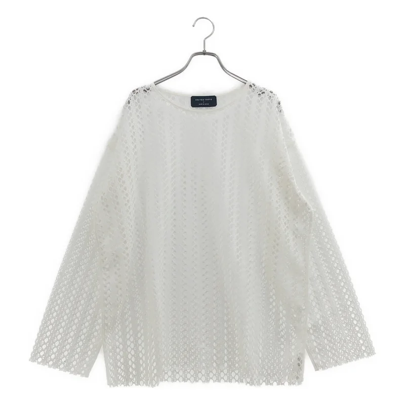 UNITED TOKYO / ユナイテッドトウキョウ | クロシェライクメッシュボートPO | 1 | メンズ