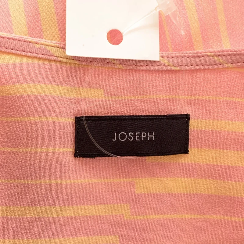 JOSEPH / ジョセフ | シルク ストライプ ボウタイブラウス | 36 | レディース