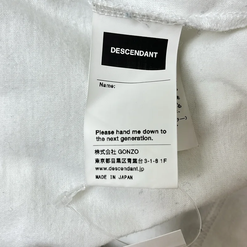 DESCENDANT / ディセンダント | ロゴプリント ロングスリーブTシャツ | 2 | メンズ