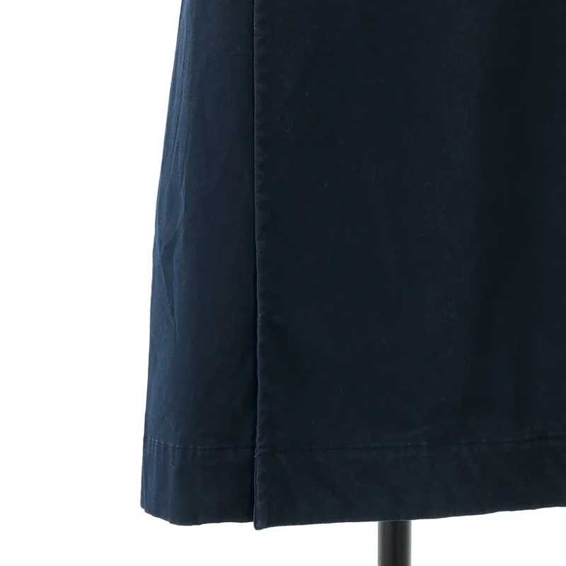 ISSEY MIYAKE / イッセイミヤケ | コットン トレンチ ロング コート | 2 | レディース