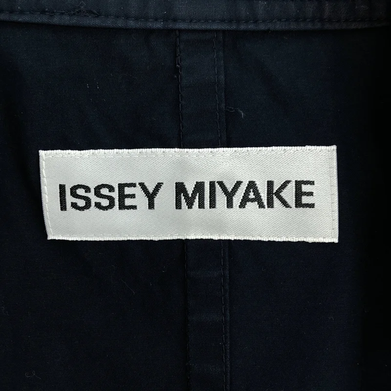 ISSEY MIYAKE / イッセイミヤケ | コットン トレンチ ロング コート | 2 | レディース