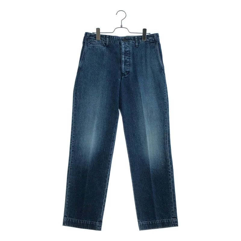 visvim / ビズビム | SS CHINO PANTS HW TAPER DMGD INDIGO パンツ | 2 | メンズ