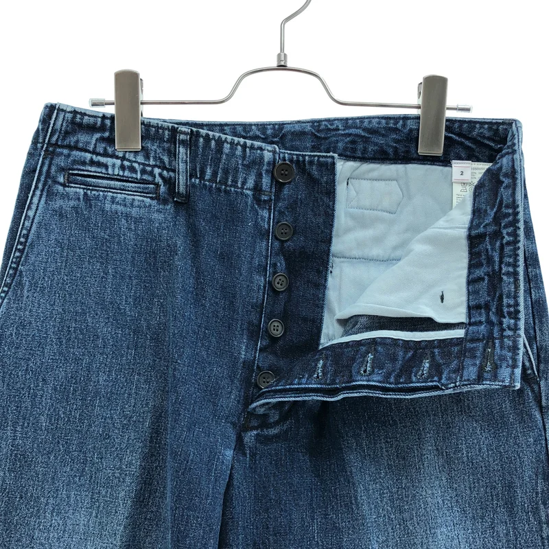 visvim / ビズビム | SS CHINO PANTS HW TAPER DMGD INDIGO パンツ | 2 | メンズ