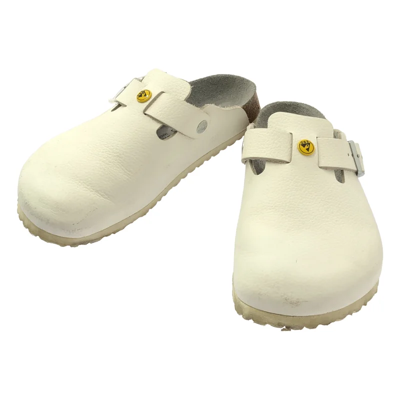 BIRKENSTOCK / ビルケンシュトック | BOSTON ESD レザー サンダル | 42 | メンズ