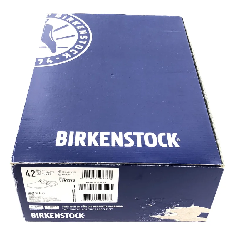 BIRKENSTOCK / ビルケンシュトック | BOSTON ESD レザー サンダル | 42 | メンズ