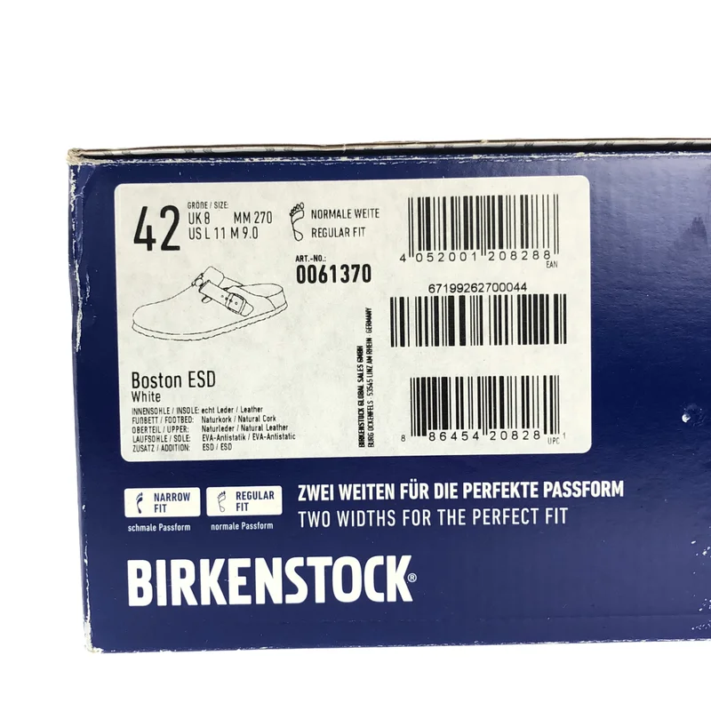 BIRKENSTOCK / ビルケンシュトック | BOSTON ESD レザー サンダル | 42 | メンズ
