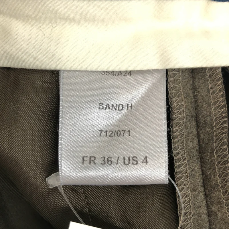BERNARD ZINS / ベルナールザンス | × Chaos / SAND H 別注 ウール 2タック スラックス | 36 | レディース