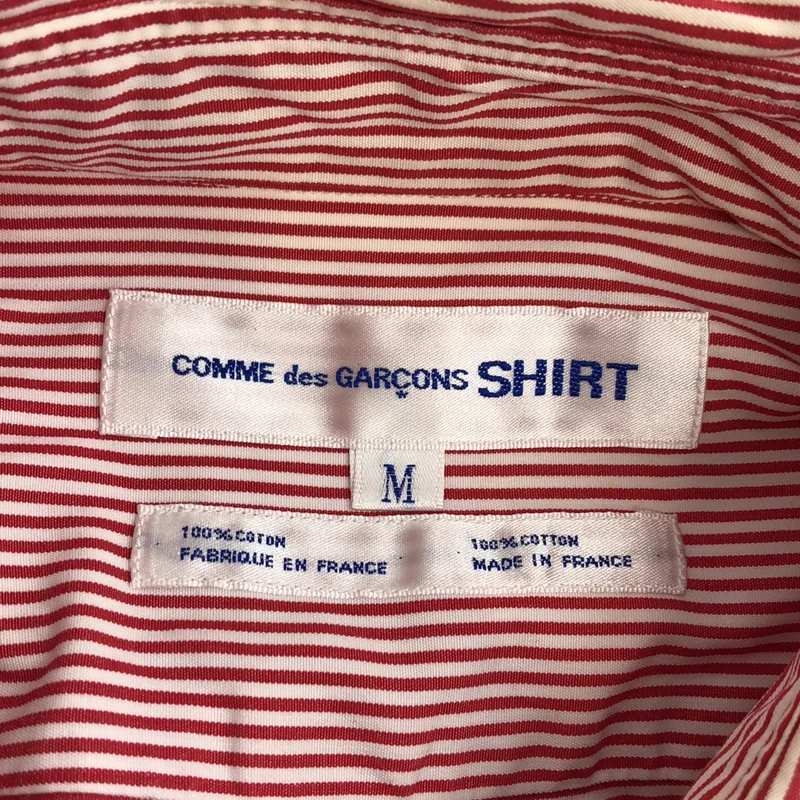 COMME des GARCONS SHIRT / コムデギャルソンシャツ | ボーダー シャツ_長袖 D-TK9210 | M | メンズ