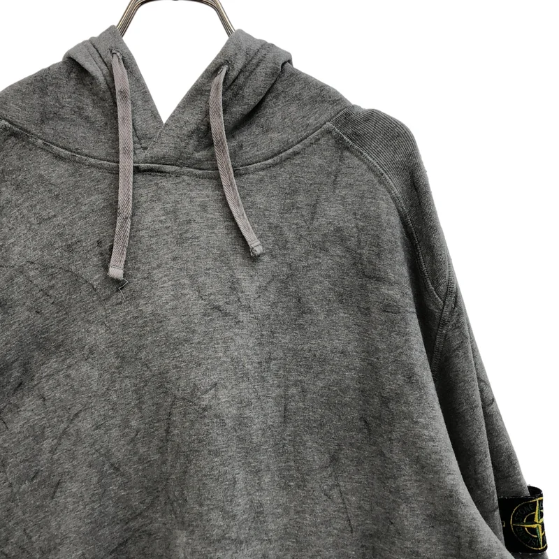 STONE ISLAND / ストーンアイランド | ダストカラー加工 プルオーバー パーカー | XXL | メンズ