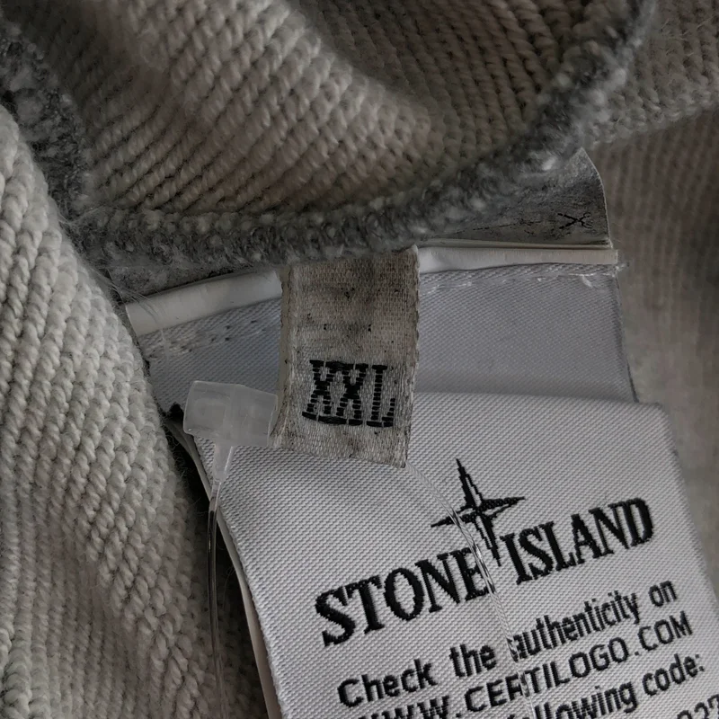 STONE ISLAND / ストーンアイランド | ダストカラー加工 プルオーバー パーカー | XXL | メンズ