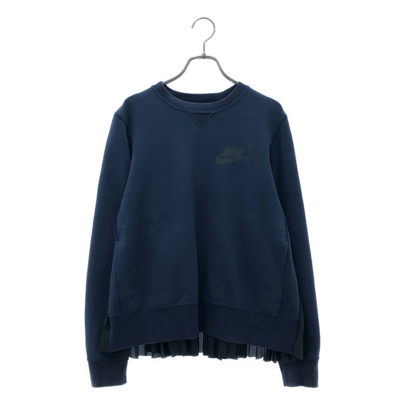 sacai / サカイ | × NIKE バックプリーツ トレーナー 802245-451 | S | レディース