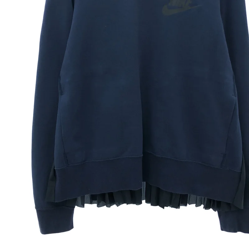 sacai / サカイ | × NIKE バックプリーツ トレーナー 802245-451 | S | レディース
