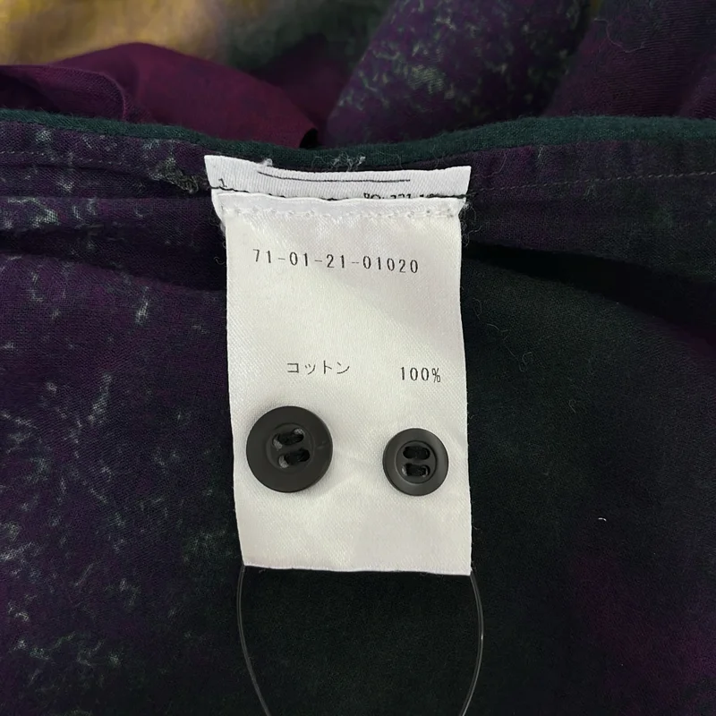 DRIES VAN NOTEN / ドリスヴァンノッテン | 2022SS | CLAVELLY TR 4125 W.W.SHIRT マルチカラーシャツ | 36 | レディース