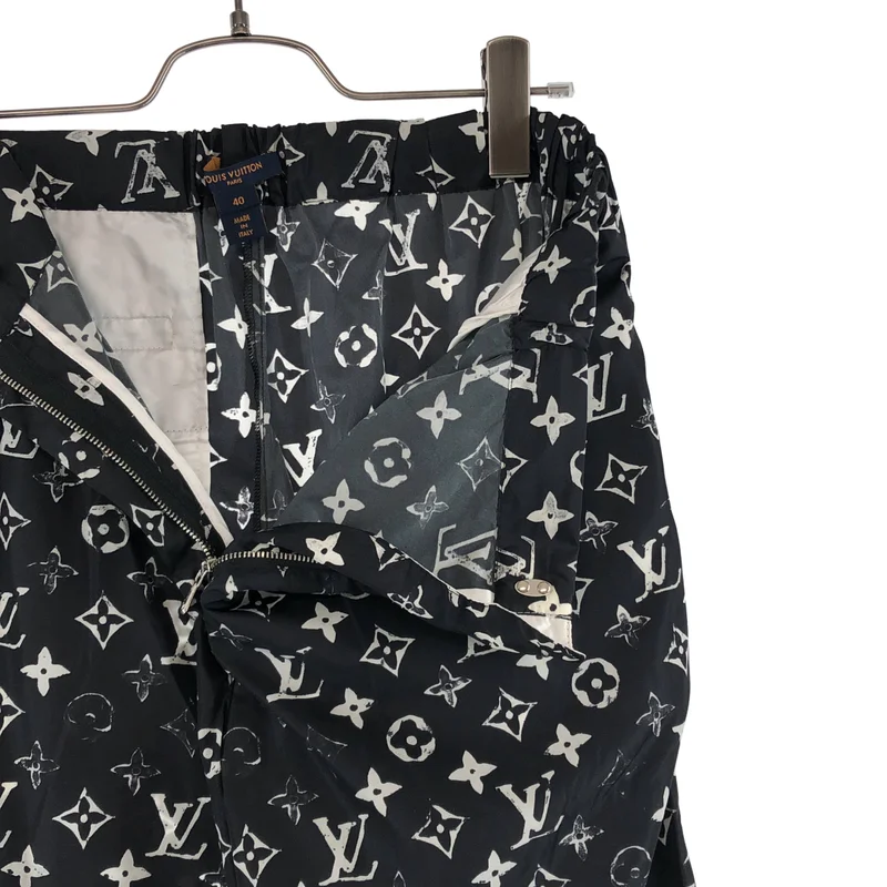 Louis Vuitton / ルイヴィトン | ステンシル エフェクト モノグラム ジョグパンツ | 40 | レディース