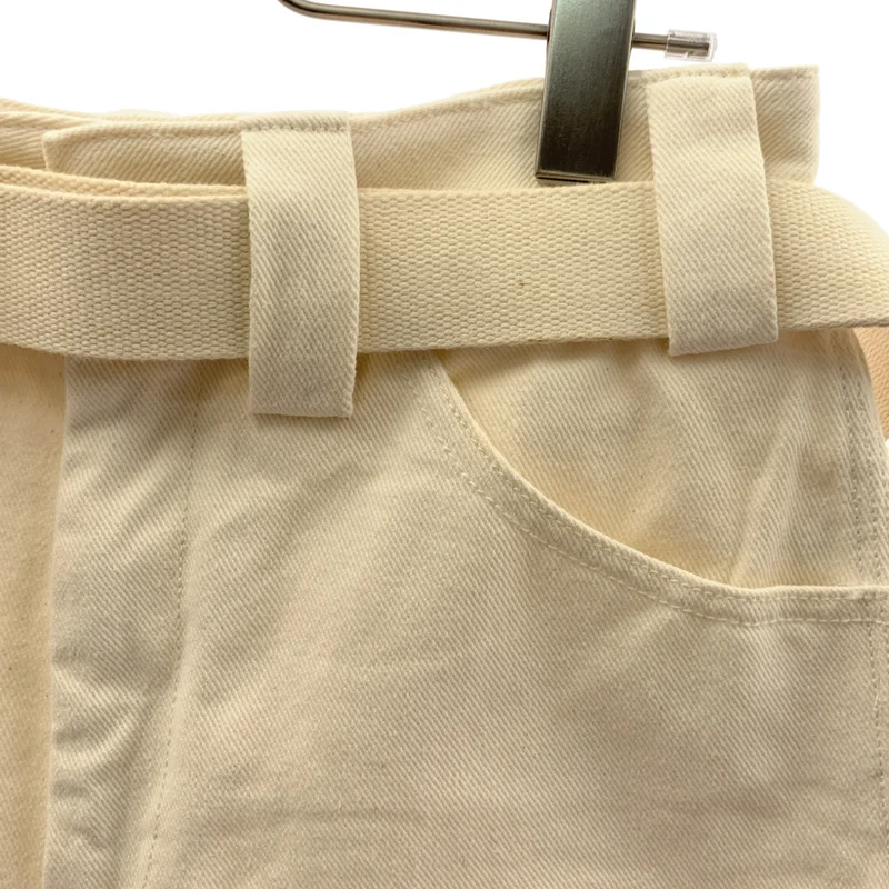 ALEXANDER WANG / アレキサンダーワン | コットン ベルト付き ハーフパンツ | 28 | メンズ