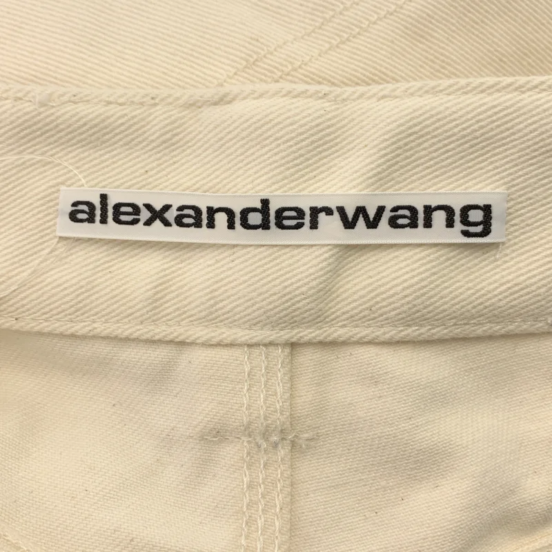 ALEXANDER WANG / アレキサンダーワン | コットン ベルト付き ハーフパンツ | 28 | メンズ