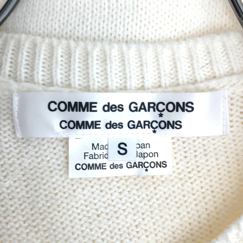 COMME des GARCONS COMME des GARCONS / コムコム | 2022AW | サイドフリル クルーネックニット | S | レディース