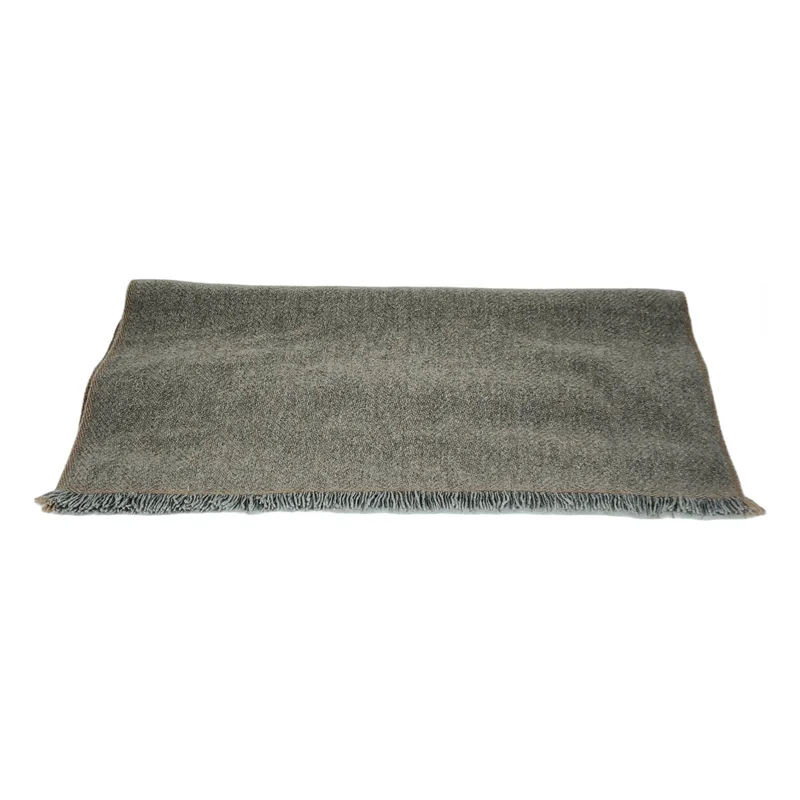 Loro Piana / ロロピアーナ | baby cashmere / カシミヤ フリンジ 大判 ストール マフラー / ユニセックス |