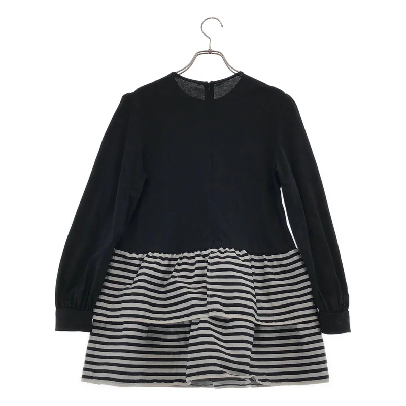 BORDERS at BALCONY / ボーダーズアットバルコニー | BORDER TIERED TOP ボーダー ティアードトップ カットソー | 38 | レディース
