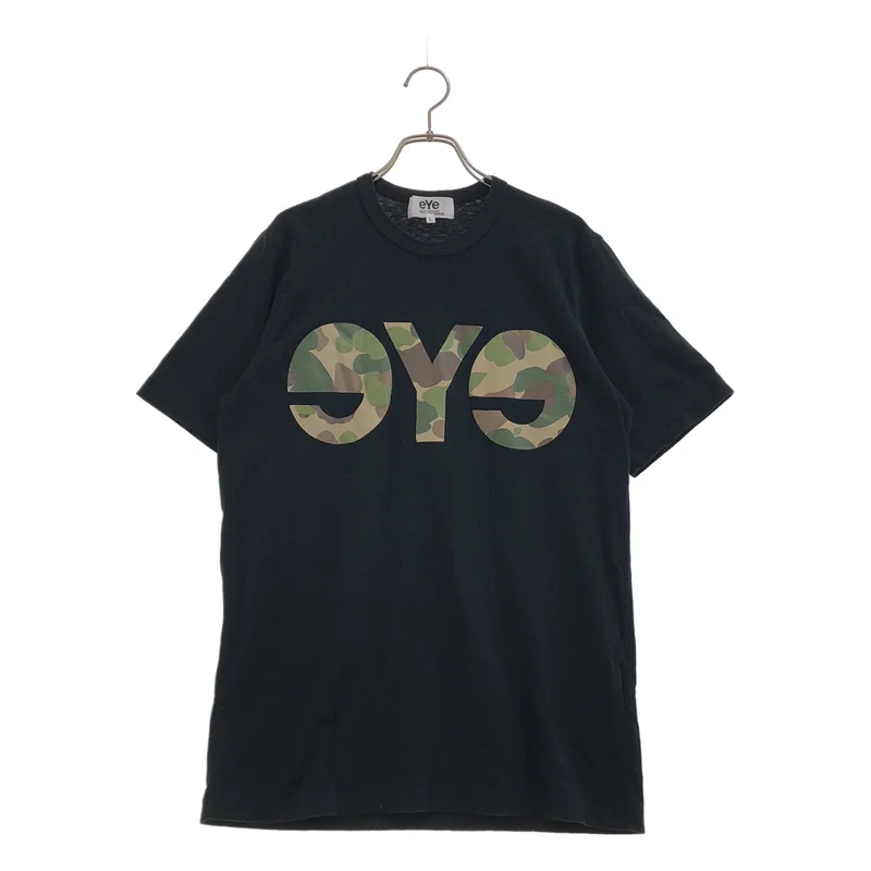 eye JUNYA WATANABE COMME des GARCONS MAN / アイジュンヤワタナベ マン | 2016SS | カモフラージュロゴ プリントTシャツ | L | メンズ