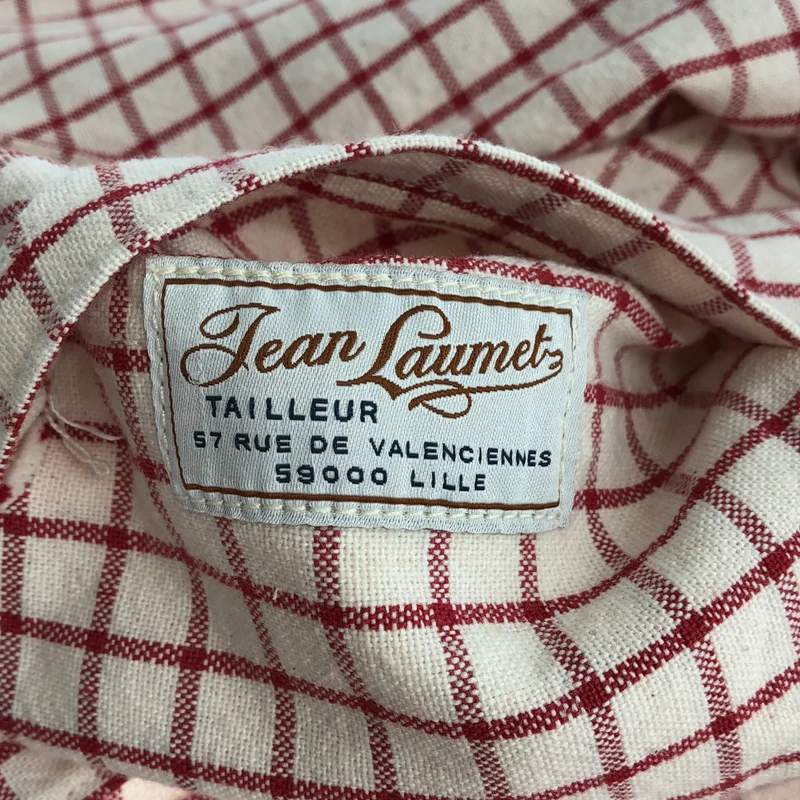 Jean Laumet / ジャン ルメ | 2026SS | チェック コットン リネン プルオーバーシャツ | 56 | メンズ