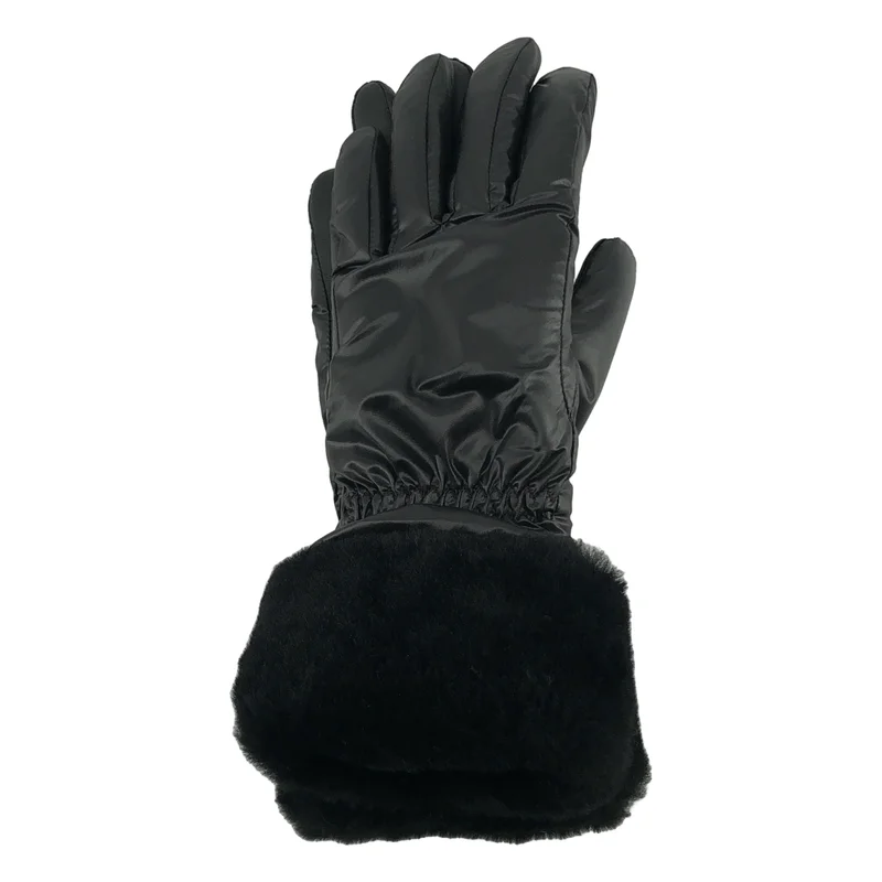 UGG / アグ | SMART GLOVES SHEARLING TRIM / シャーリングトリム スマートグローブ | S | レディース